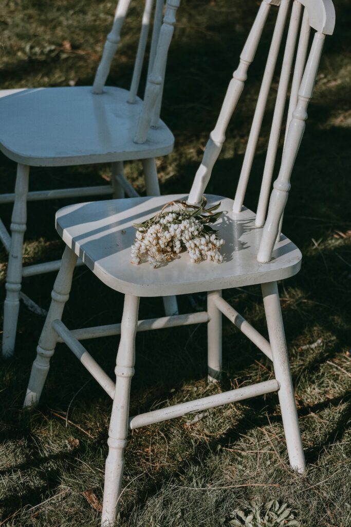 Outdoor wedding sunset captured by Celeste Wedding Photography Services in nature.